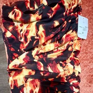 Forever 21 Fiery Flame dress/cami